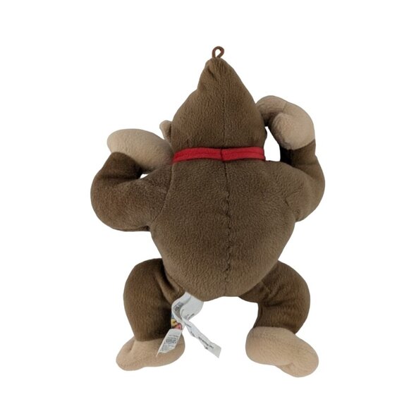 Super Mario DK Donkey Kong Plush Gorilla Ape 11" Stuffed Animal Toy by Basic Fun - Picture 3 of 6